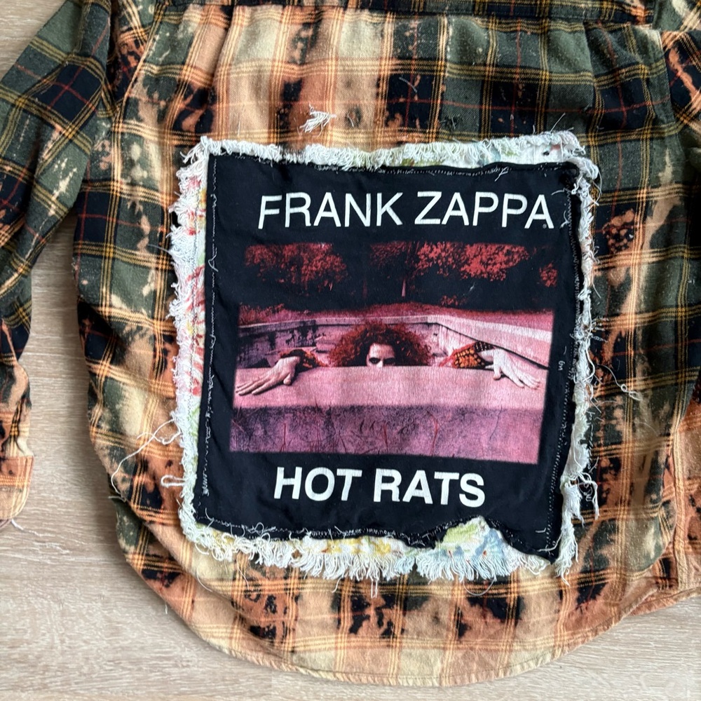 Frank Zappa Backpatch Flannel - Picture 11 of 11